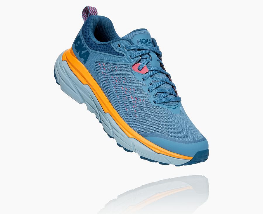 Hoka Australia One One Challenger ATR 6 - Womens Trail Shoes Blue - GSEOQ-7068